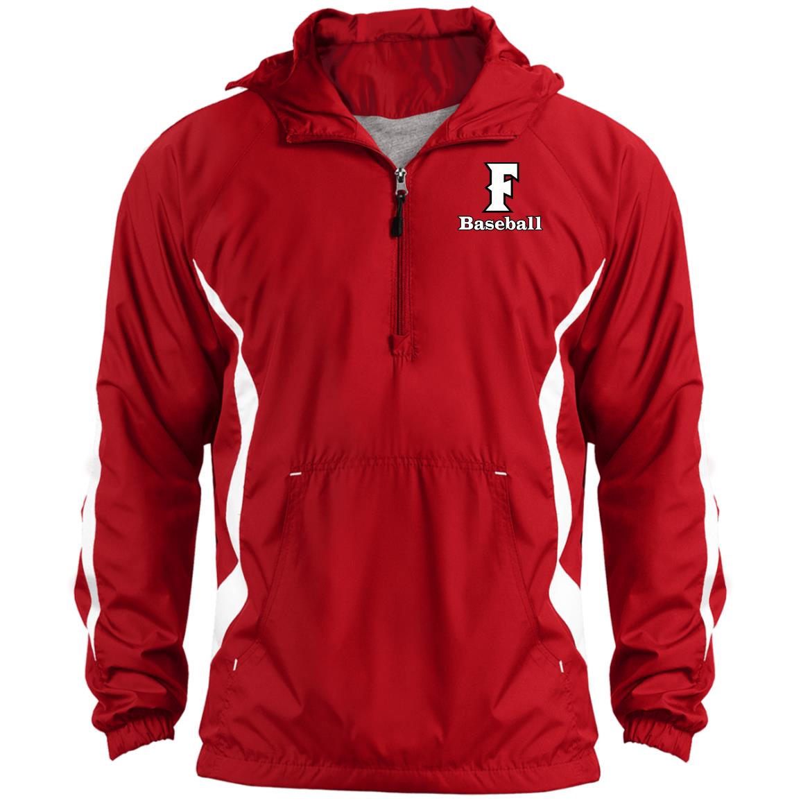 Sport-Tek Unisex Colorblock Raglan Anorak Jacket JST63 – F Baseball