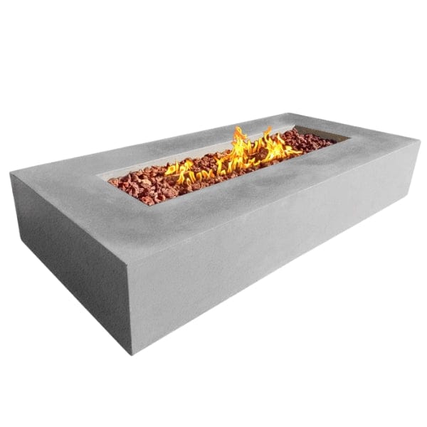 Stonelum Manhattan 02 Rectangular Concrete Fire Pit