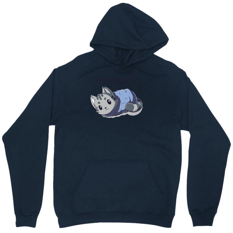 Blanket Purrito Unisex Hoodie - Soft & Durable with Unique Design