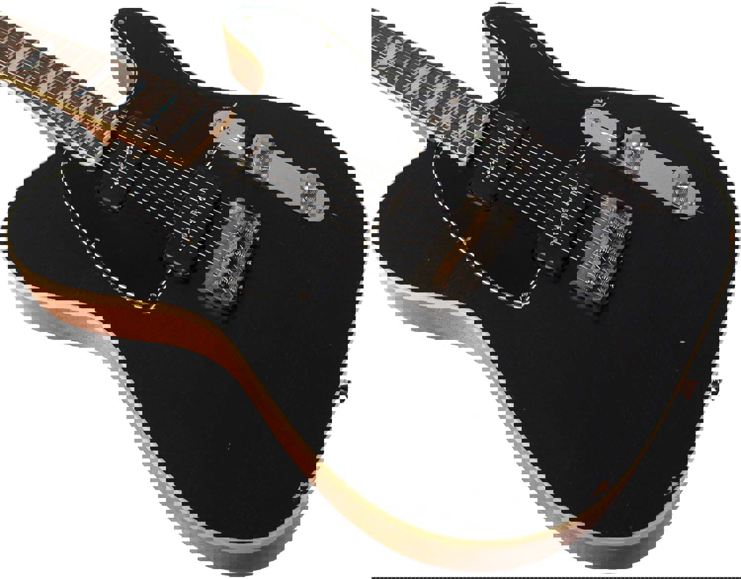 Nash T-56 Guitar - Black Beauty with P90 Pickups & Light Aging