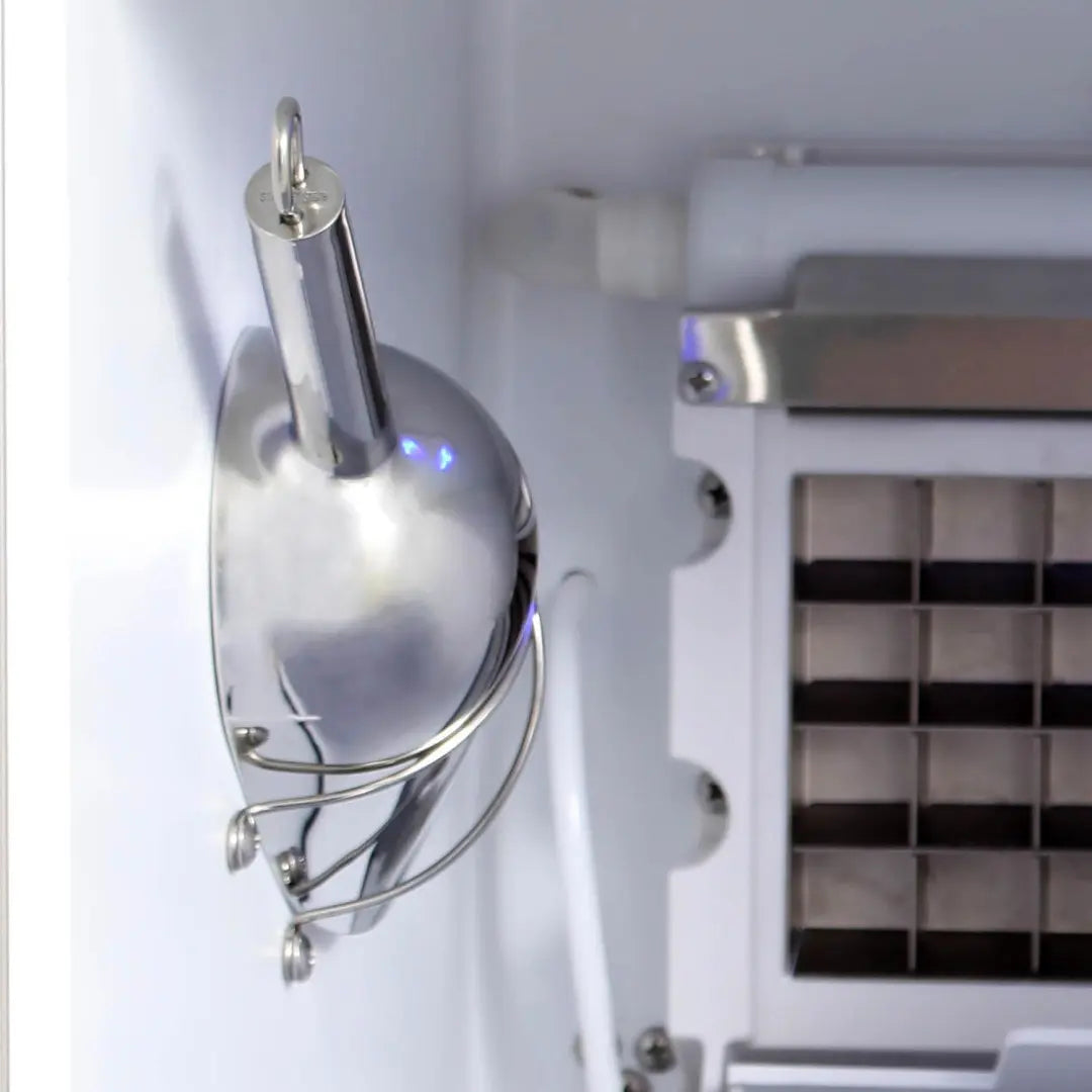 Blaze Grills 50 lb 15-Inch Outdoor Ice Maker with Gravity Drain