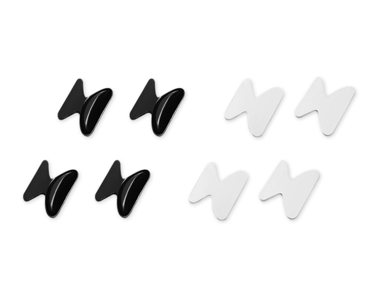 10 Pairs Anti-Slip Silicone Nose Pads for Eyeglasses (2.5mm)