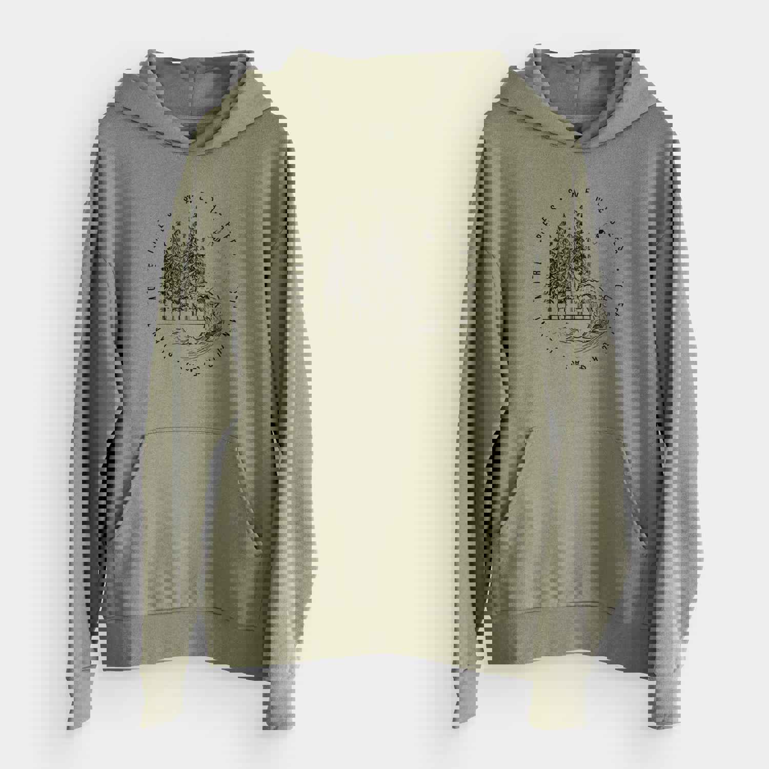 Save the Bees, Clean our Seas, Plant more Trees - Bodega Midweight Hoodie