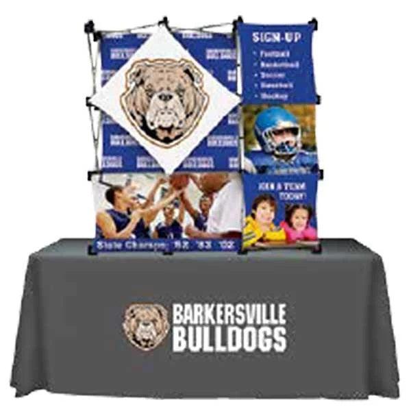 6 Custom Printed Table Throw - Front Panel Print