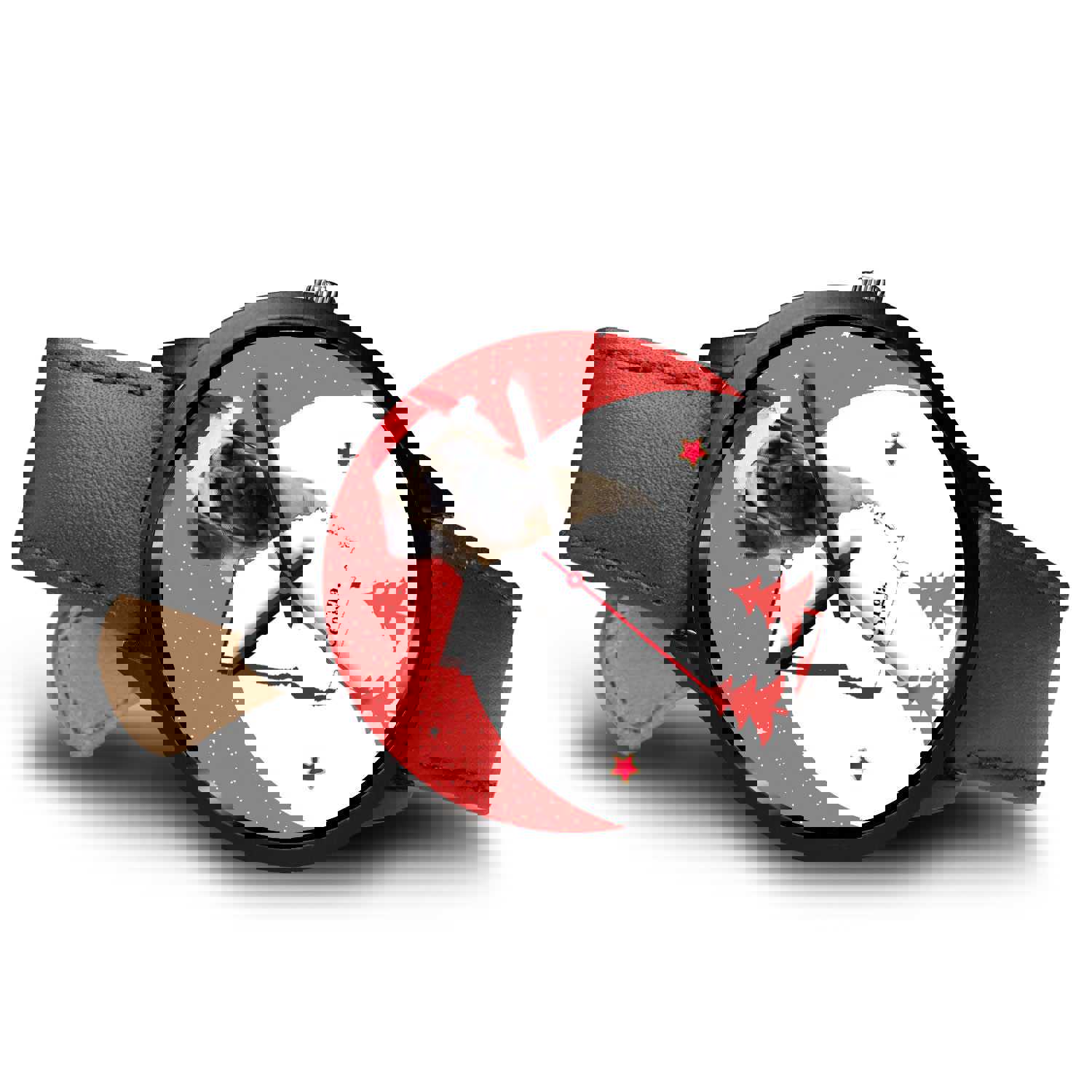 English Mastiff Dog Georgia Christmas Special Wrist Watch