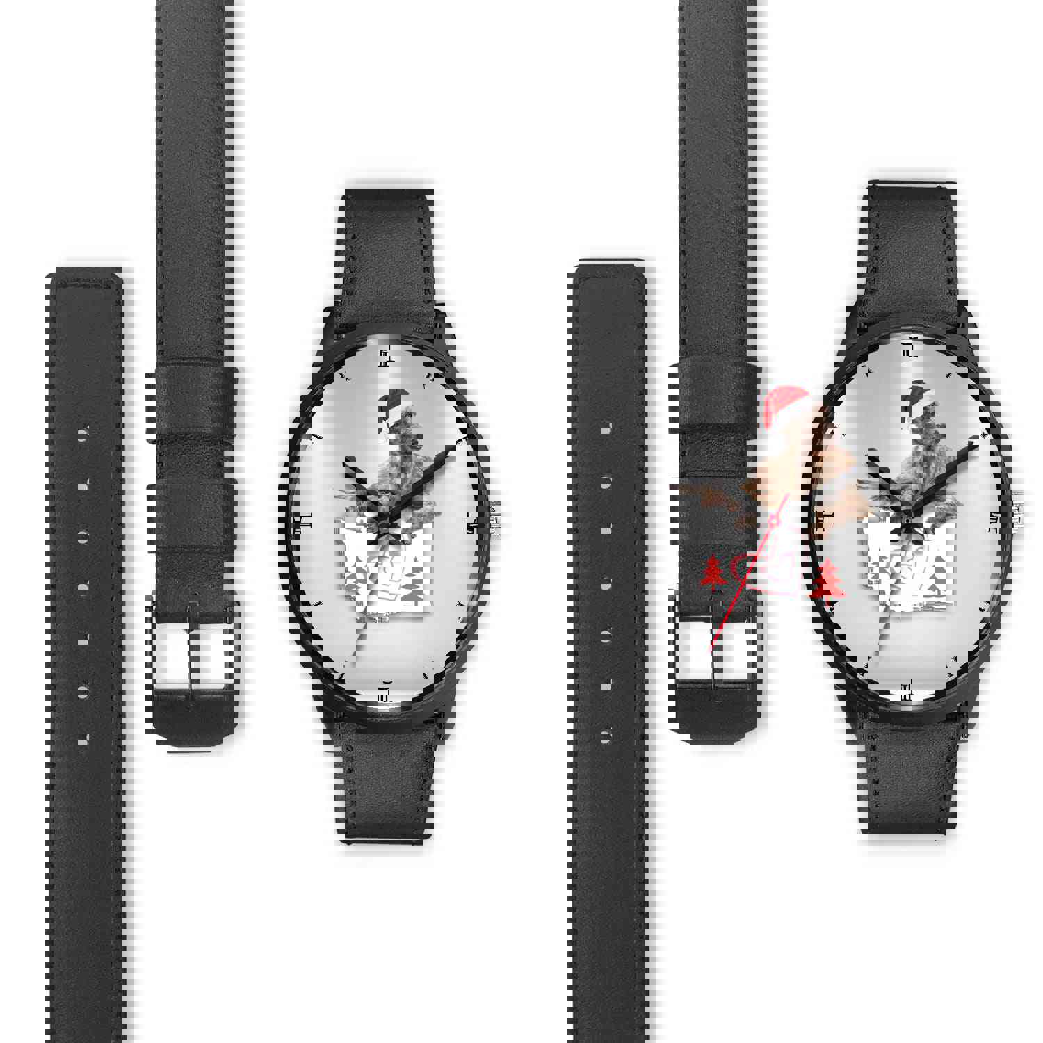 Irish Wolfhound Washington Christmas Special Wrist Watch