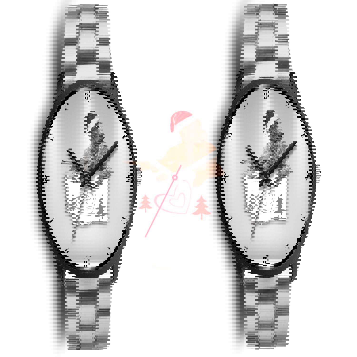 Irish Wolfhound Washington Christmas Special Wrist Watch
