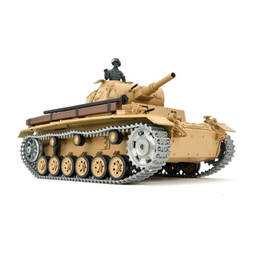 Heng Long Panzer III Ausf H Professional Edition RC Tank with 7.0 Electronics (BB/IR)