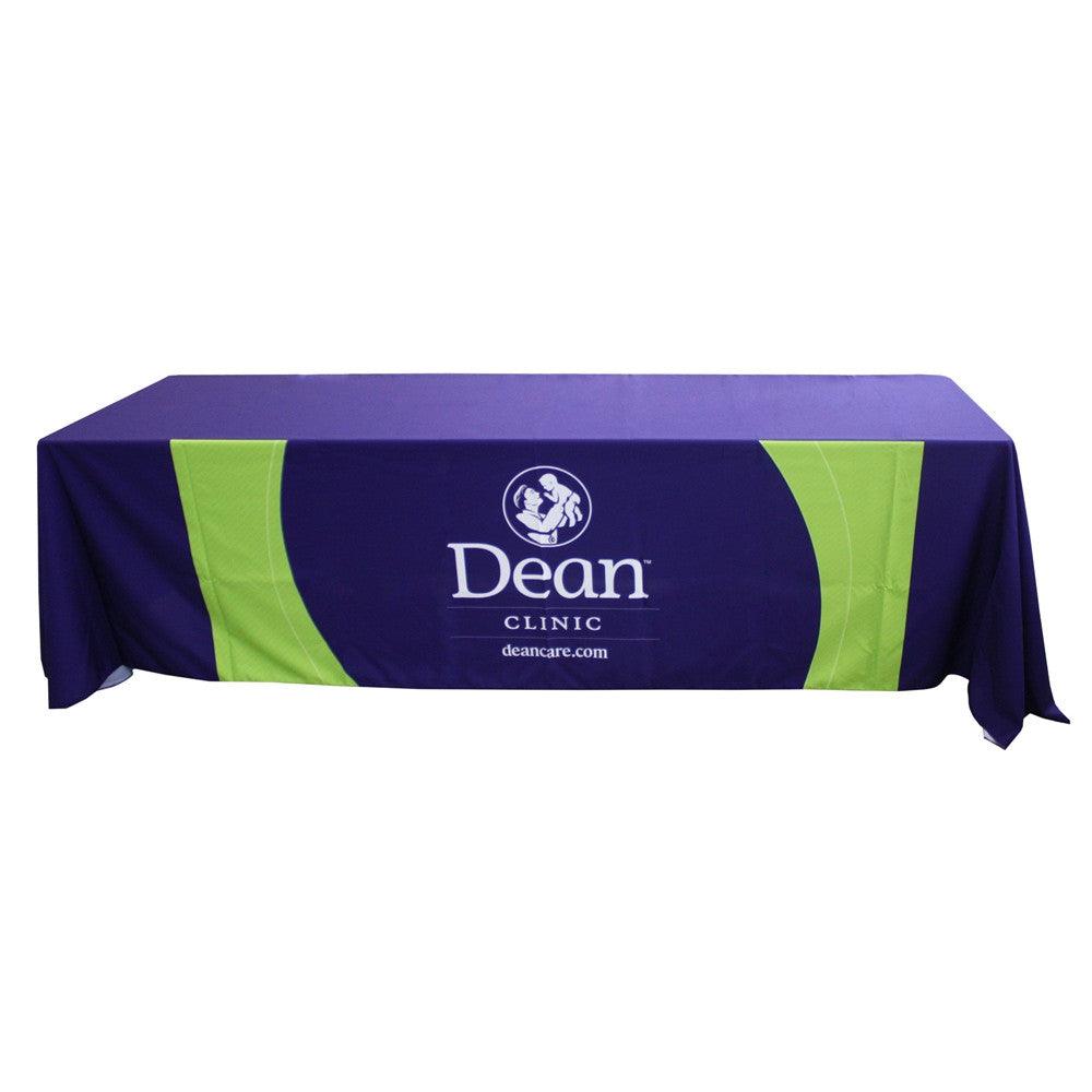 6 Custom Printed Table Throw - Front Panel Print