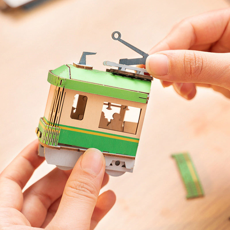 Book Nooks DIY 3D Wooden Puzzle - Miniature World Shelf Decor