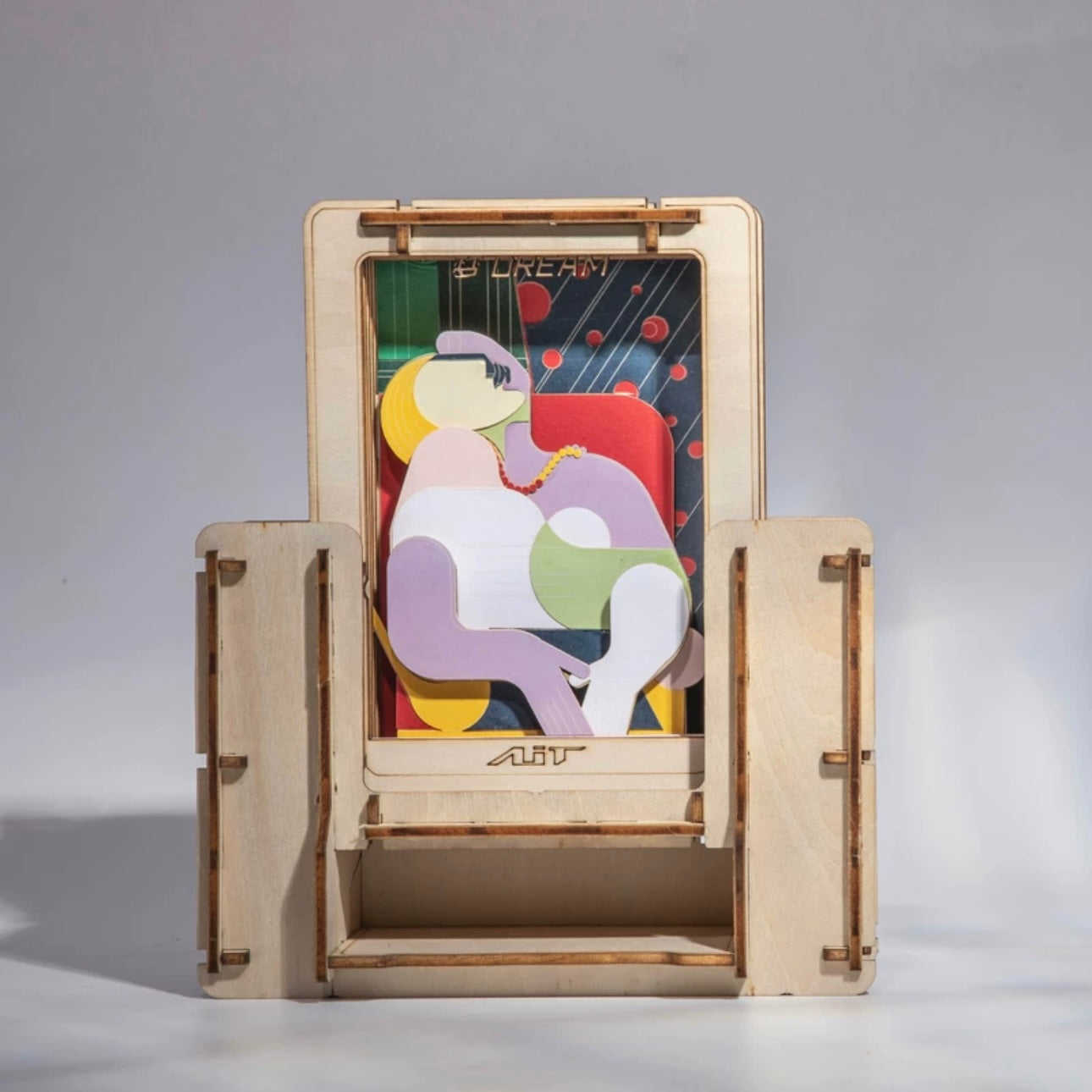 DIY Wooden Jigsaw Puzzle - Picasso Dream Art Frame for Home Decoration & Gift