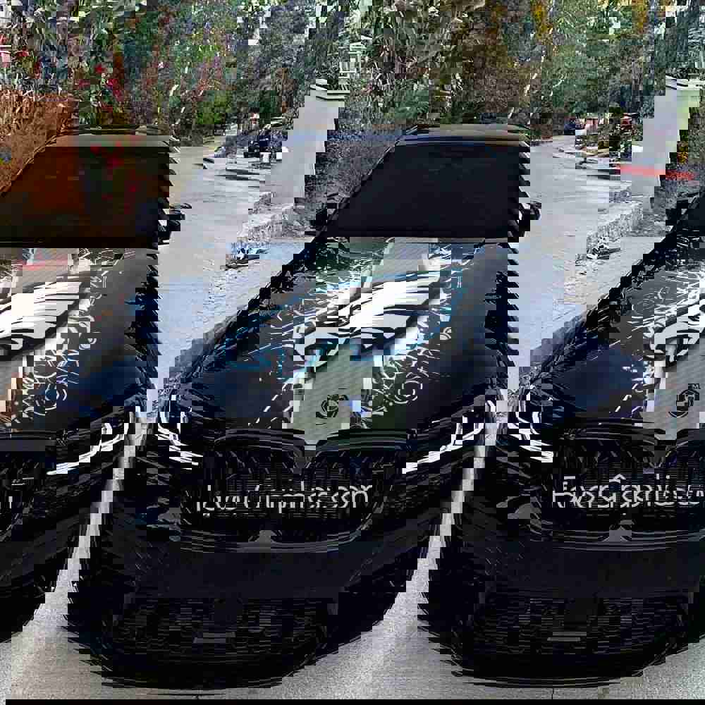 Philadelphia Eagles Itasha Car Vinyl Hood Wrap Decal Sticker