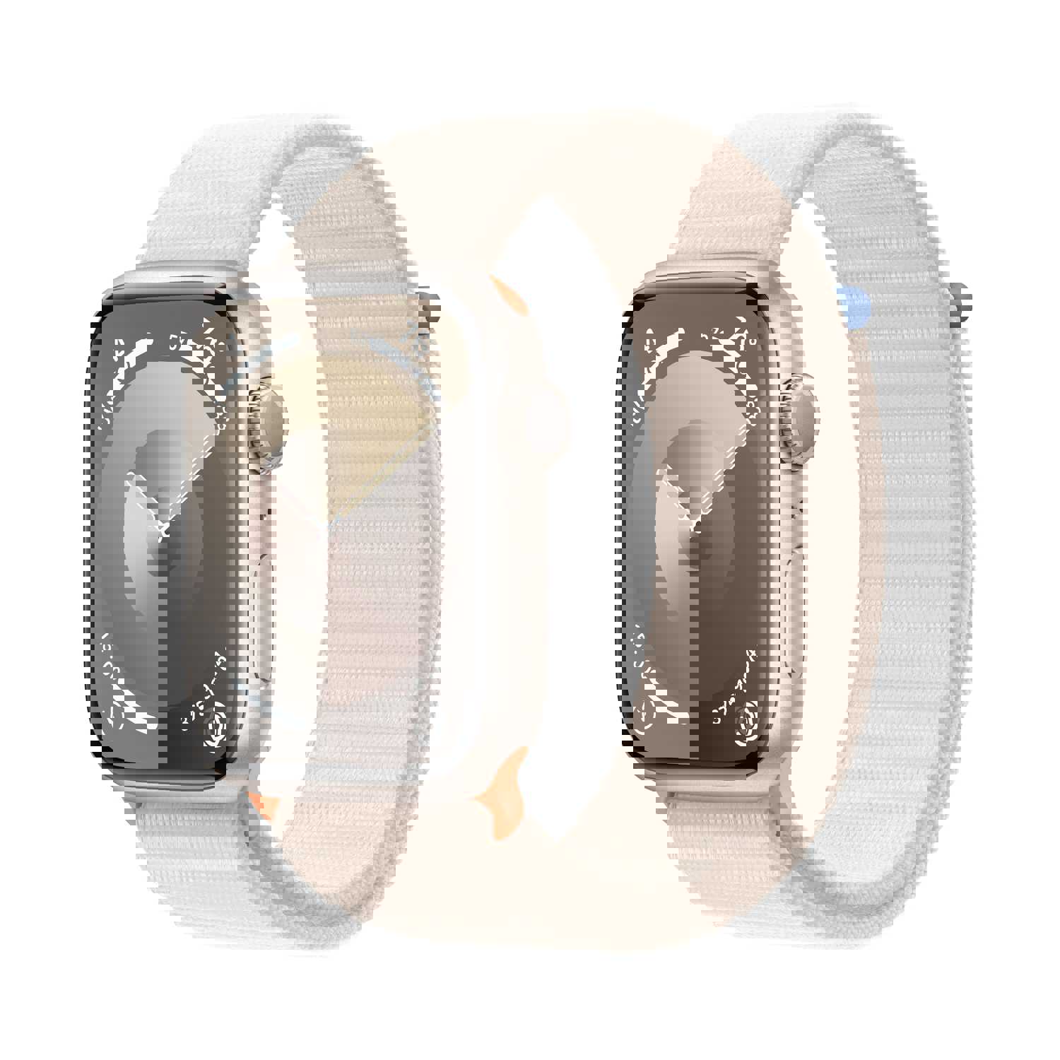 Apple Watch Series 9 GPS 45mm with Red Aluminum Case and Red Sport Band - M/L