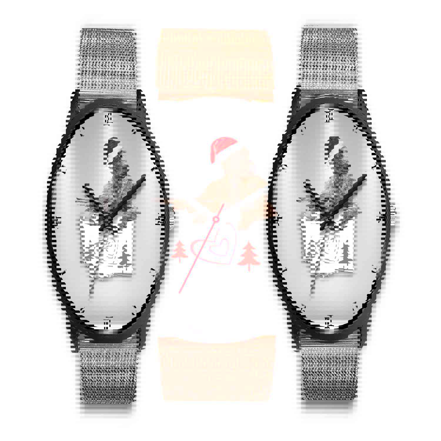 Irish Wolfhound Washington Christmas Special Wrist Watch