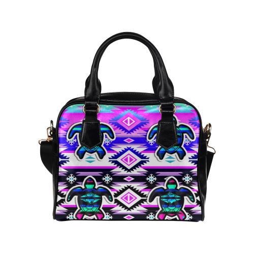 Adobe Dance Turtle Shoulder Handbag