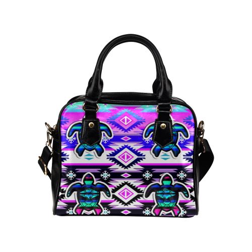 Adobe Dance Turtle Shoulder Handbag