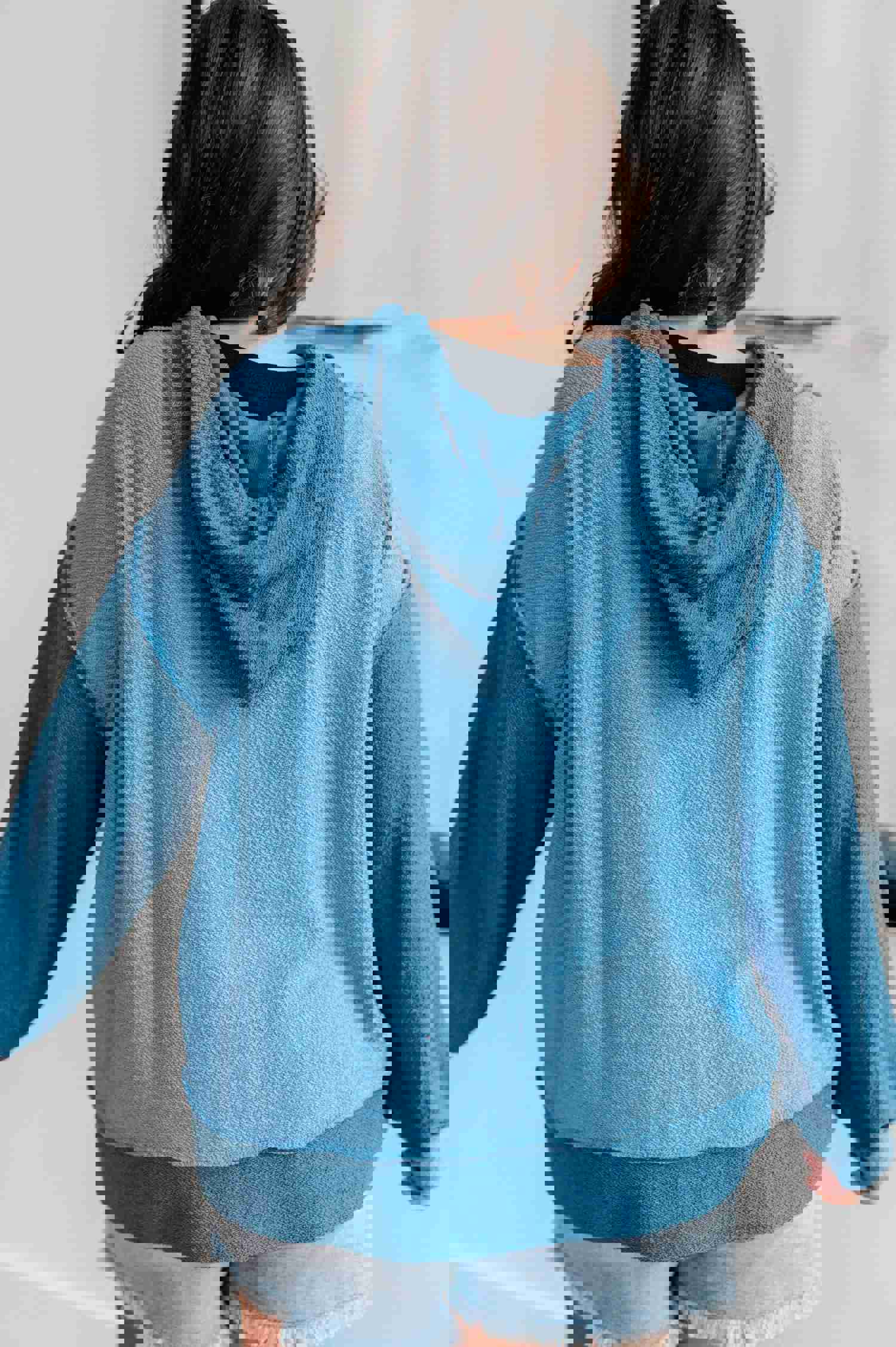 Needs Some Logic Color Block Hoodie - Stylish & Comfortable French Terry Hoodie