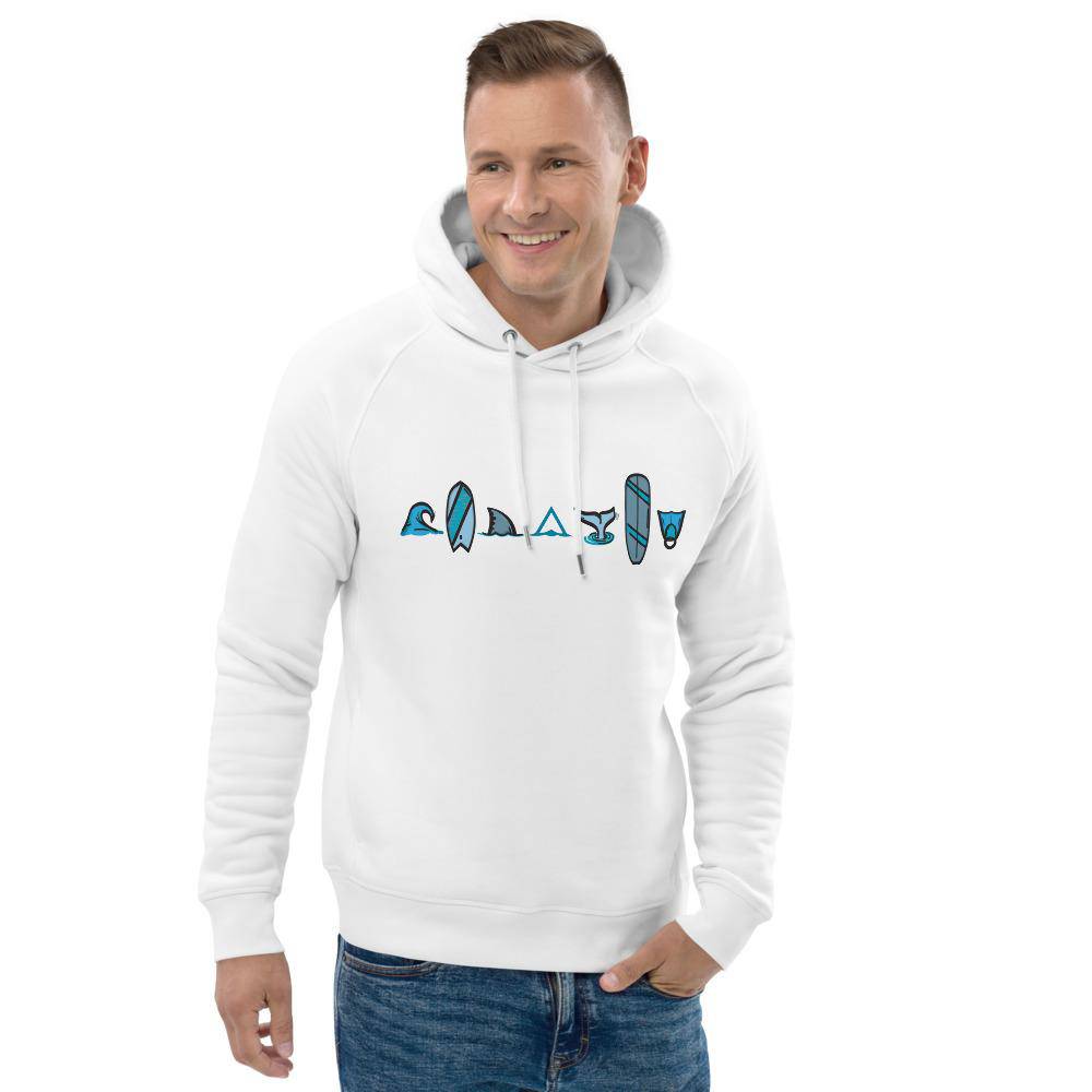 OCEAN LOVERS Organic Hoodie - Eco-Friendly Comfort Wear