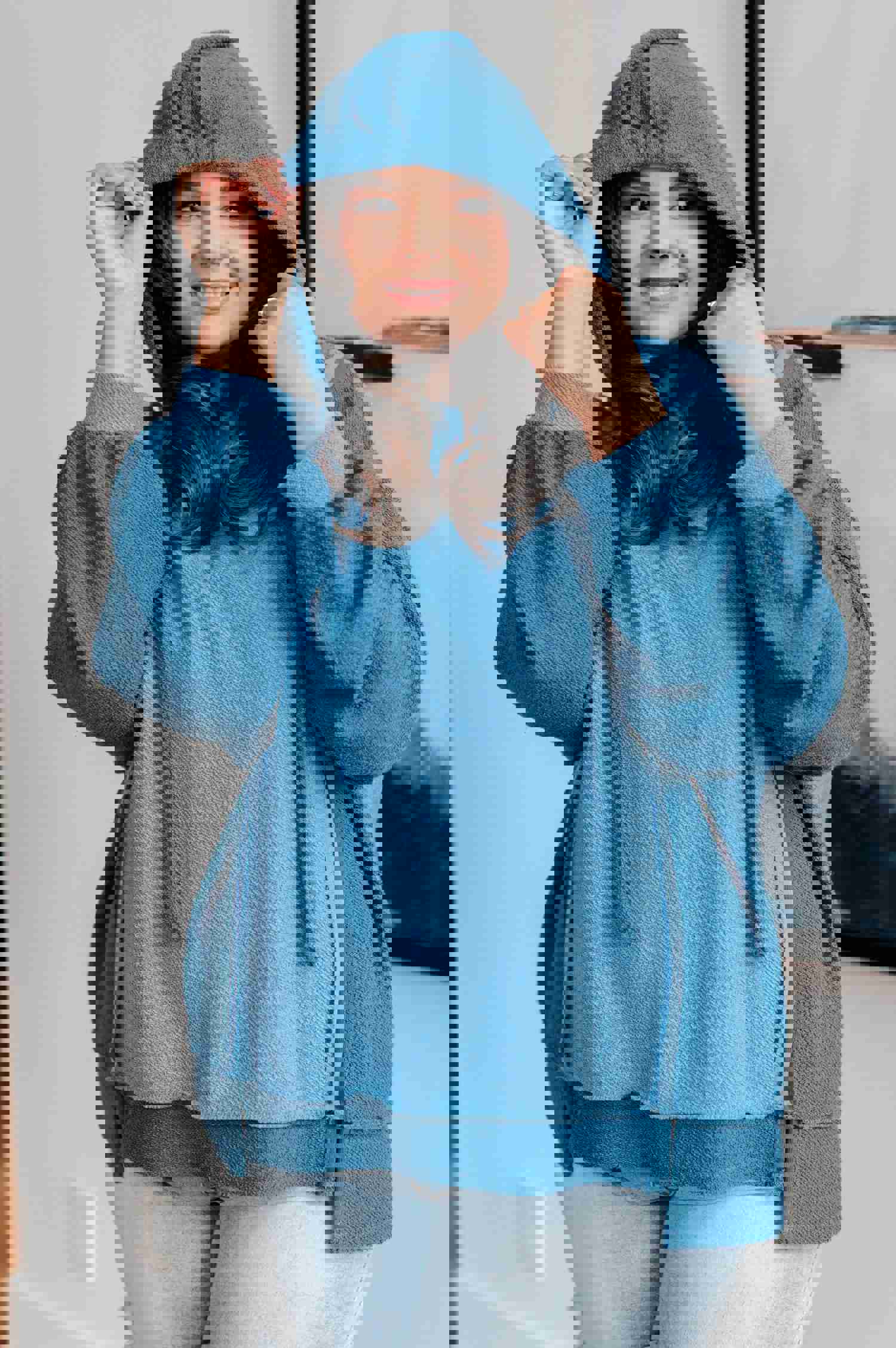 Needs Some Logic Color Block Hoodie - Stylish & Comfortable French Terry Hoodie