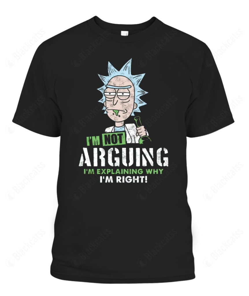 I Am Not Arguing Graphic Cotton T-Shirt