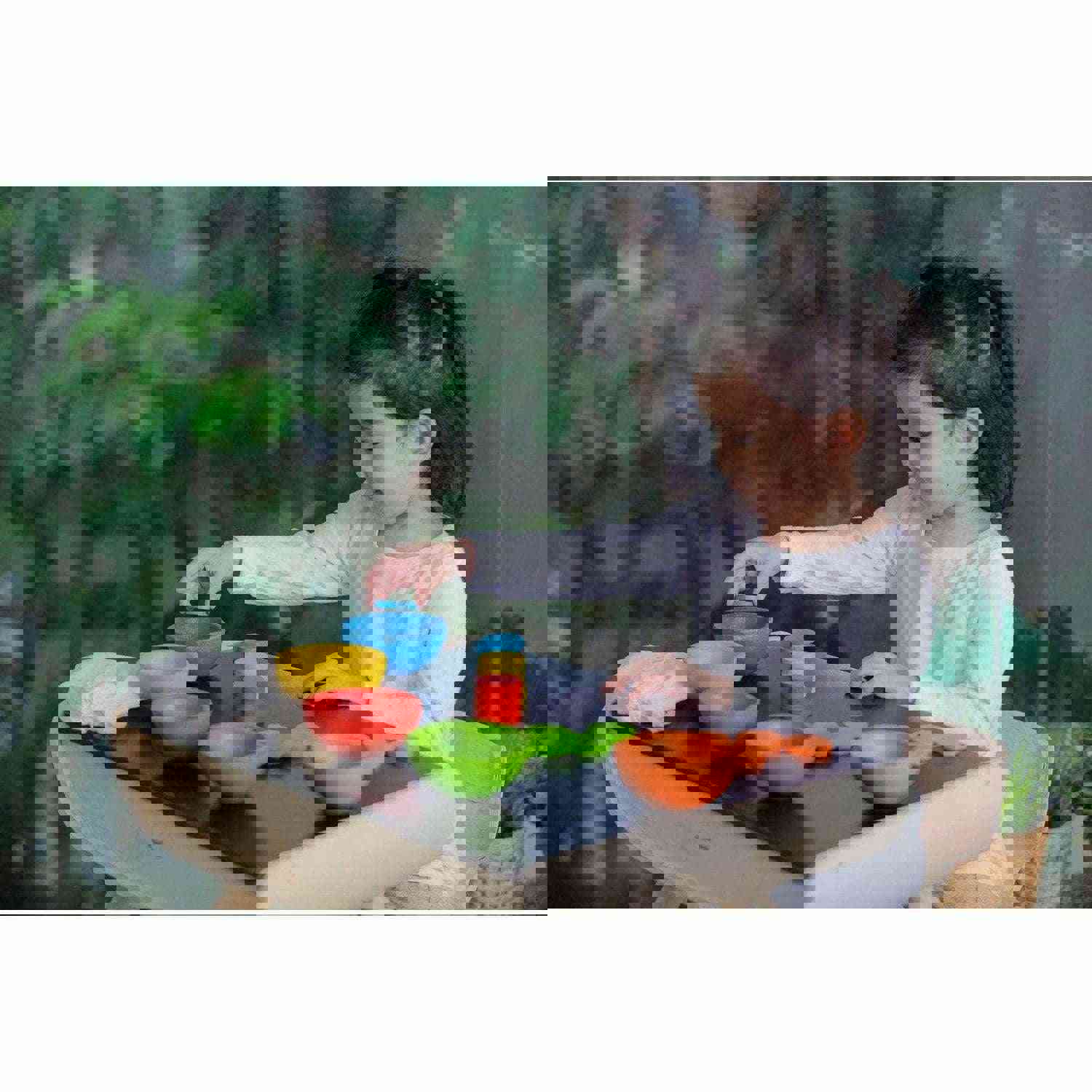 Plan Toys Sort & Count Cups - Educational Sorting and Counting Game for Kids