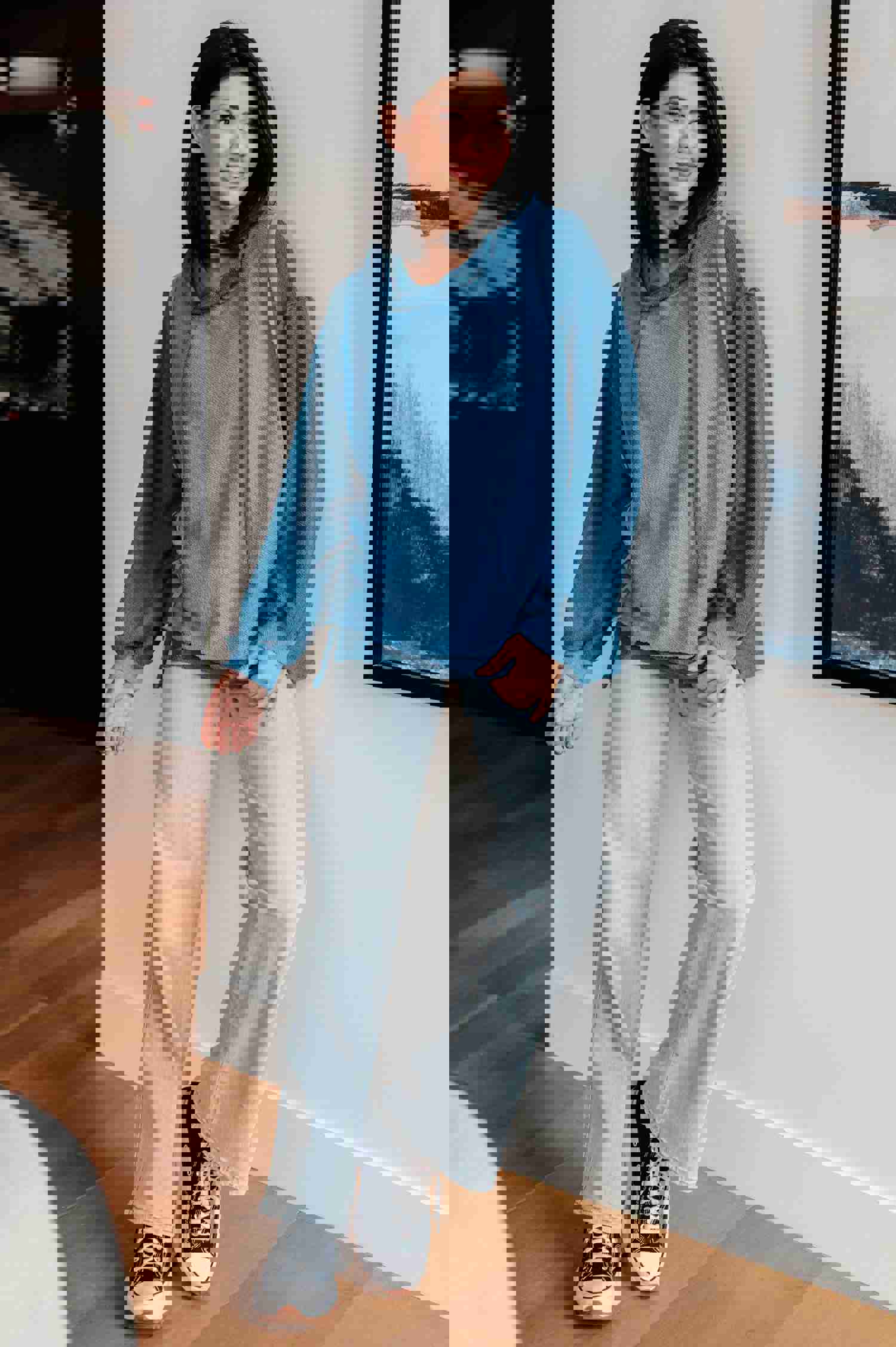 Needs Some Logic Color Block Hoodie - Stylish & Comfortable French Terry Hoodie