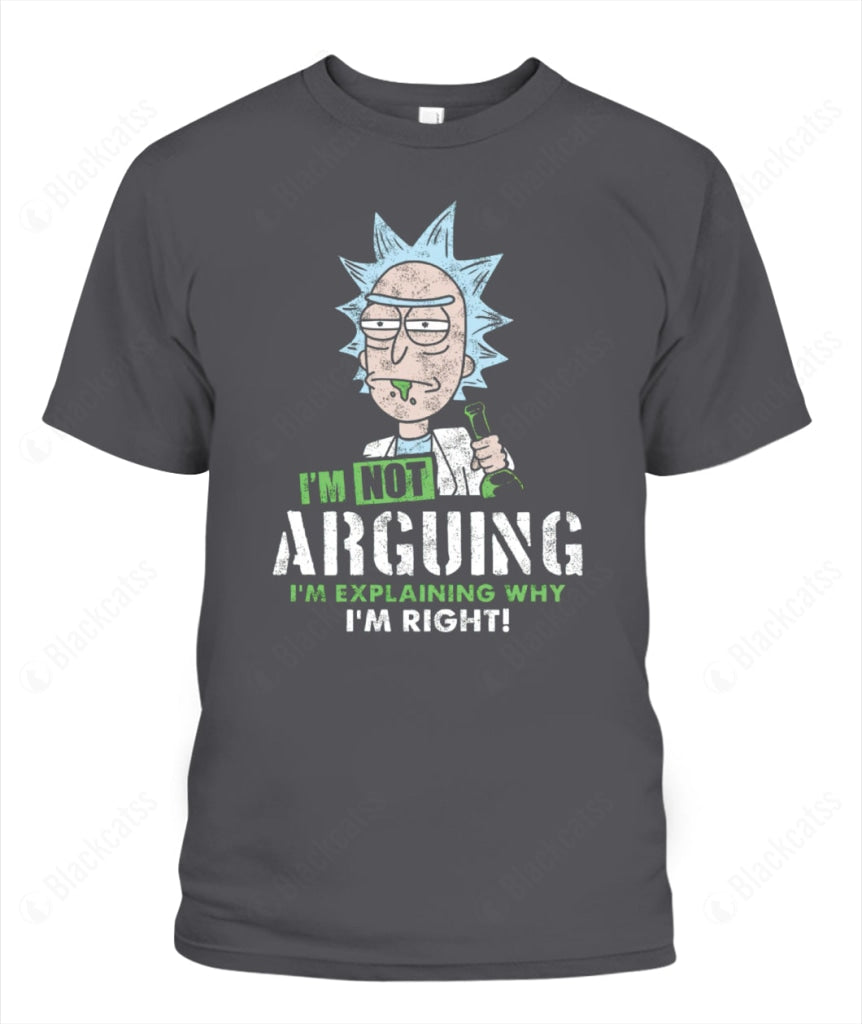 I Am Not Arguing Graphic Cotton T-Shirt