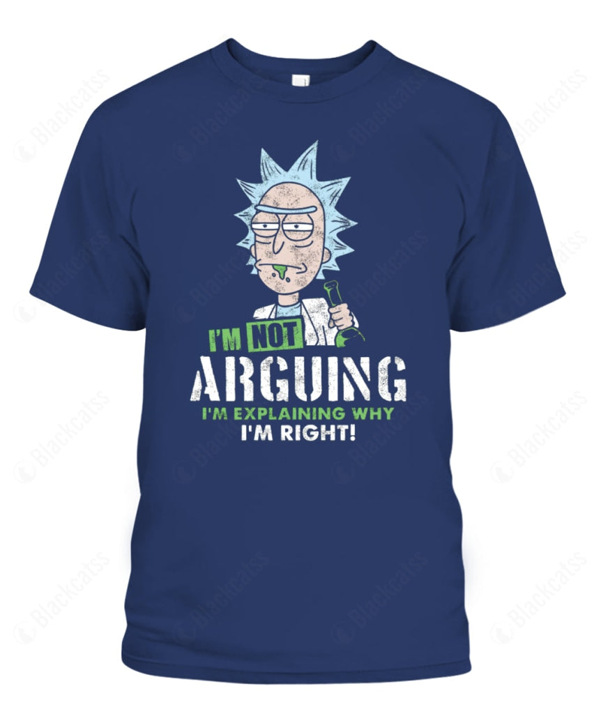 I Am Not Arguing Graphic Cotton T-Shirt