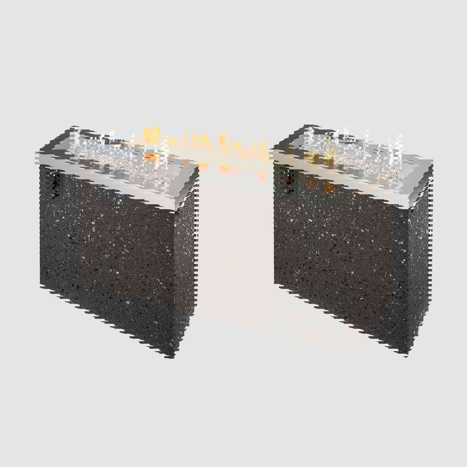 Key Largo Linear Gas Fire Pit Table