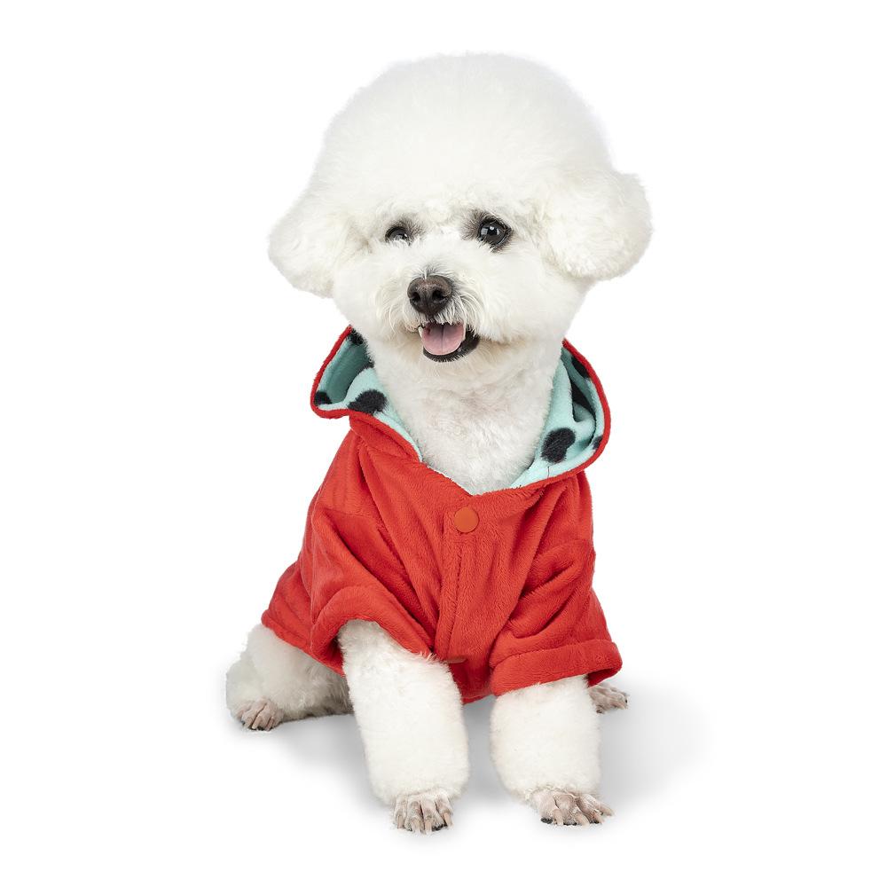 Halloween Pumpkin Hoodie for Dogs and Cats - Cute Pet Costume