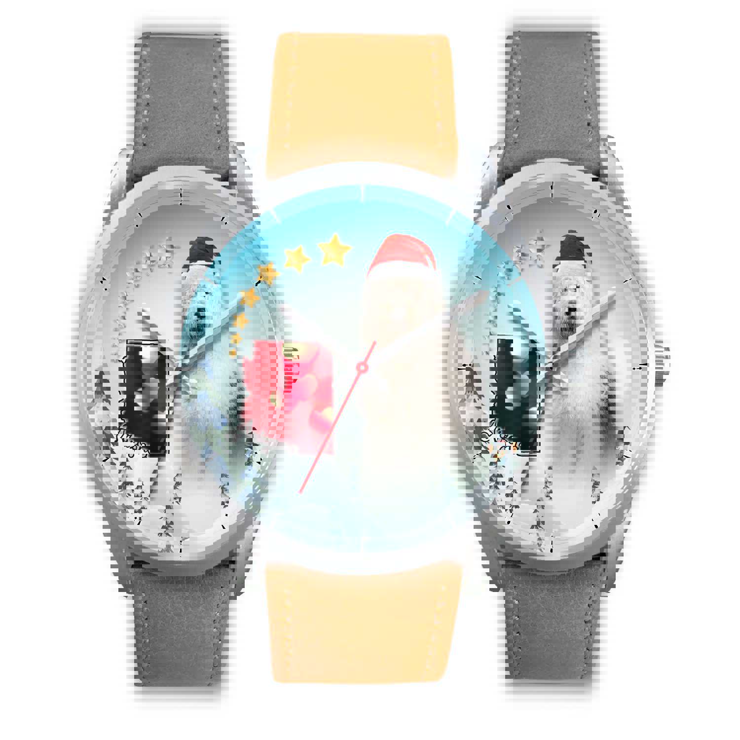 Old English Sheepdog Arizona Christmas Special Wrist Watch