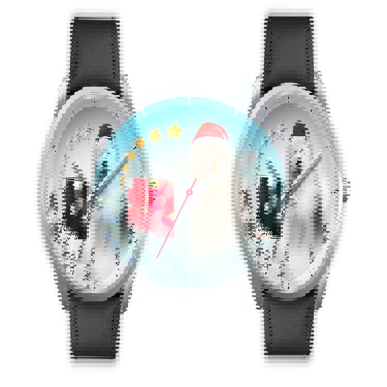 Old English Sheepdog Arizona Christmas Special Wrist Watch