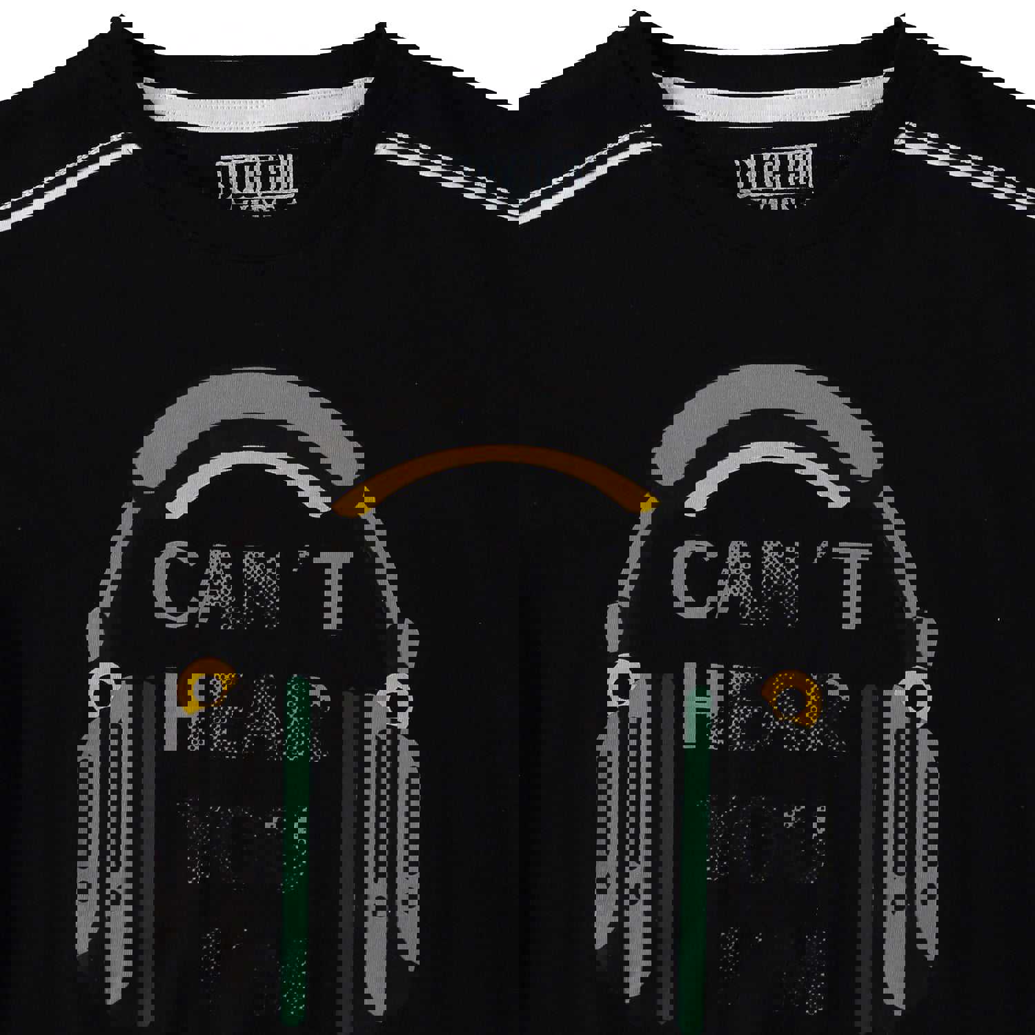 Bucheli Boys 8-20 Short Sleeve Headphone Gaming T-Shirt