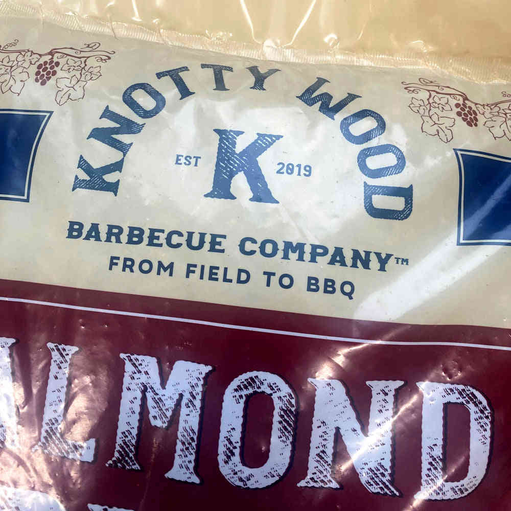 Almond Cabernet Cooking Pellets - Red Wine Oak Blend Natural Knotty Wood 20lb Bag