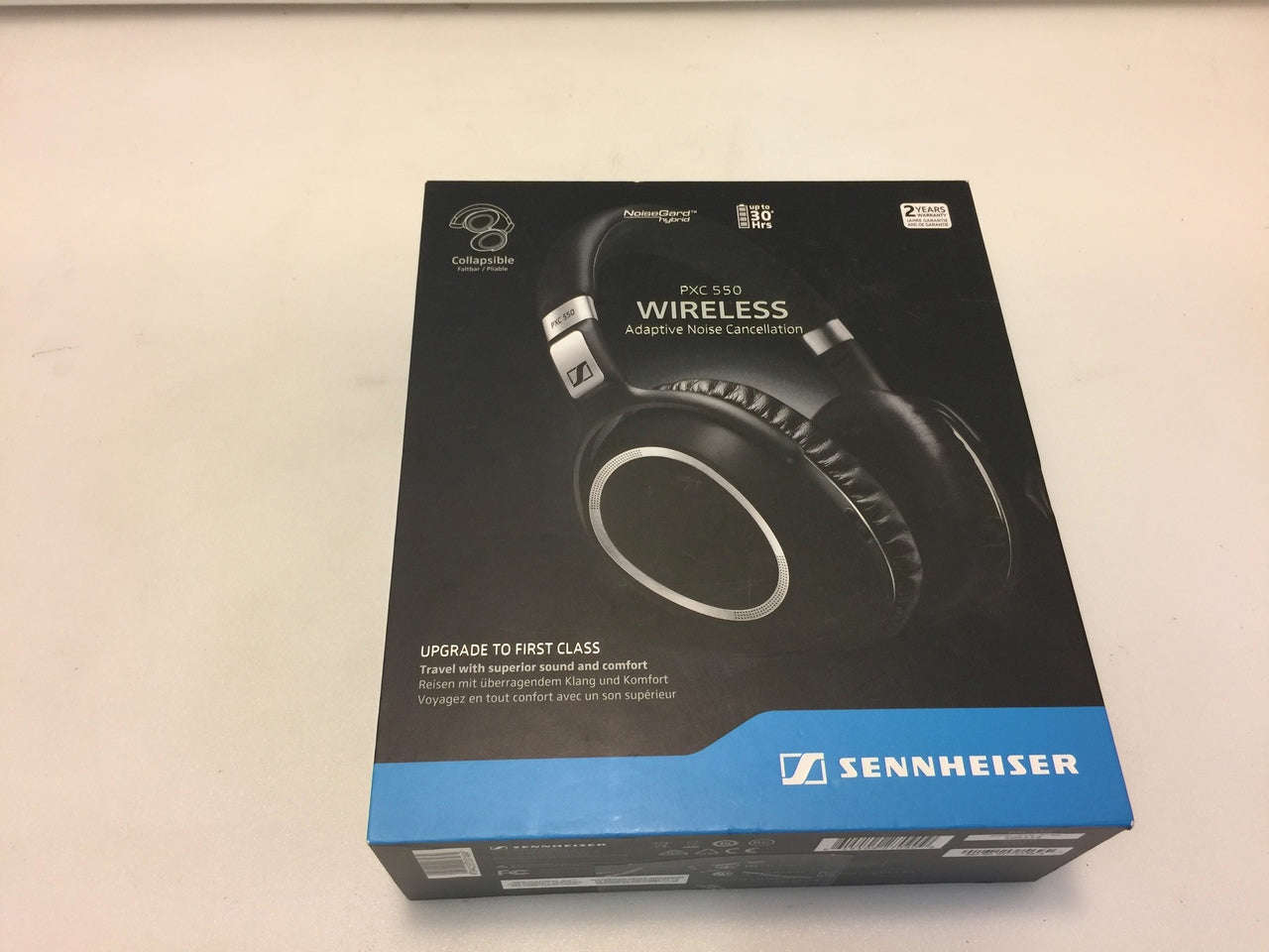 Sennheiser PXC 550 Wireless Bluetooth Headphones - Premium Sound for Business Travelers