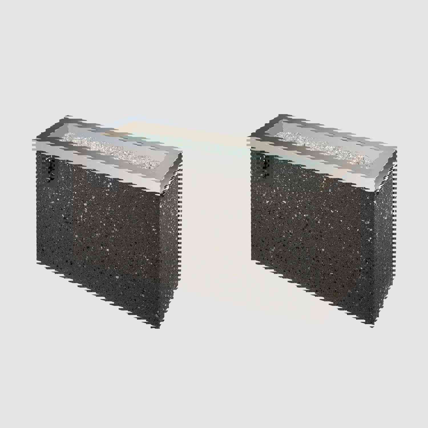 Key Largo Linear Gas Fire Pit Table