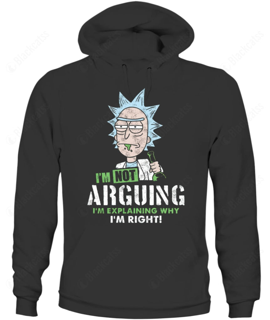 I Am Not Arguing Graphic Cotton T-Shirt