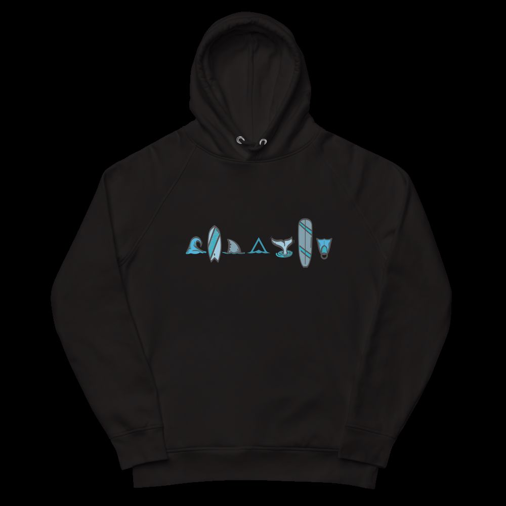 OCEAN LOVERS Organic Hoodie - Eco-Friendly Comfort Wear