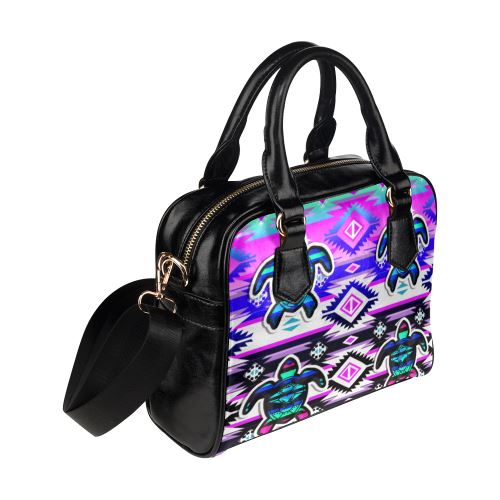 Adobe Dance Turtle Shoulder Handbag