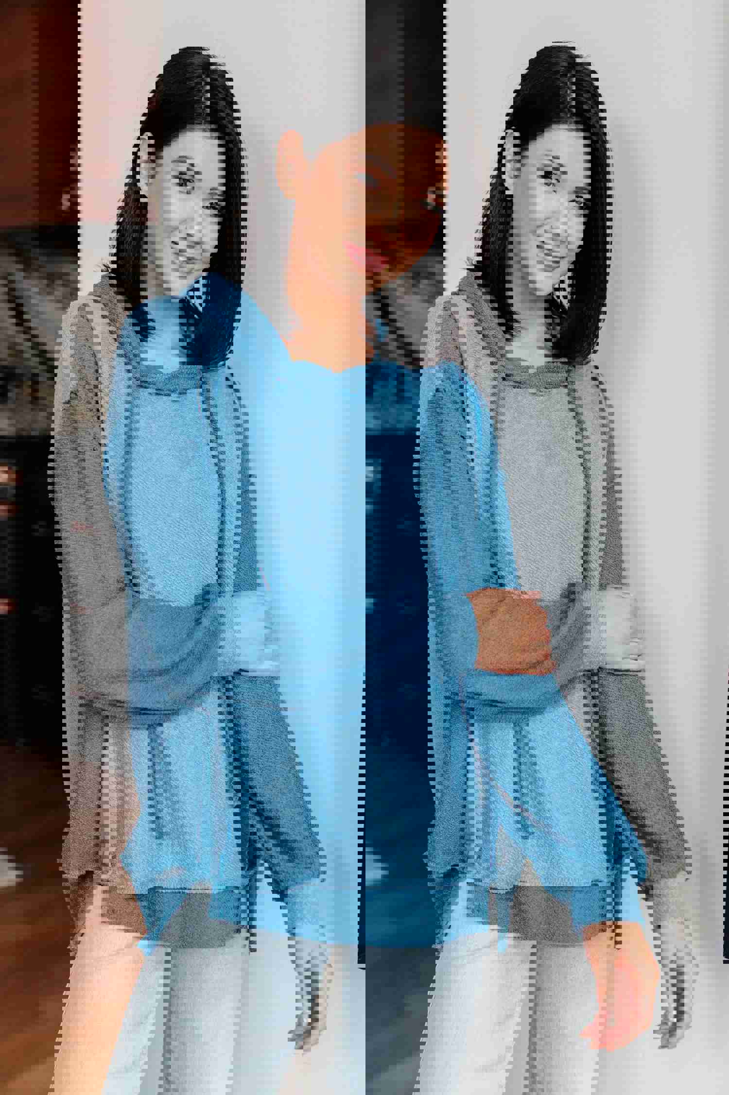 Needs Some Logic Color Block Hoodie - Stylish & Comfortable French Terry Hoodie