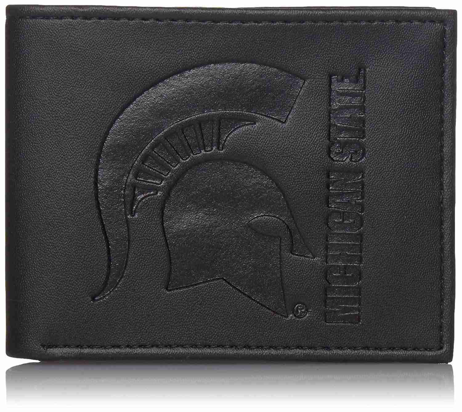 Team Sports America Michigan State Bi-Fold Vegan Leather Wallet
