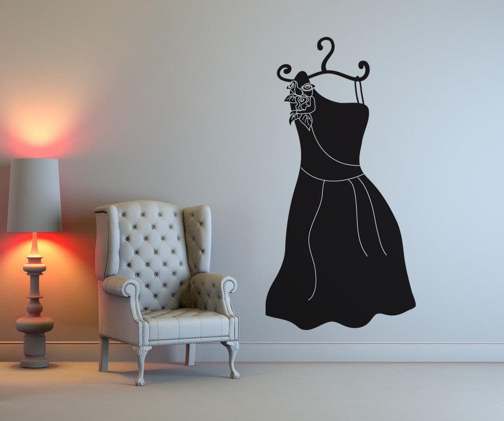 Vinyl Wall Decal Sticker Formal Dress #OS_DC597 - Removable & Easy to Apply
