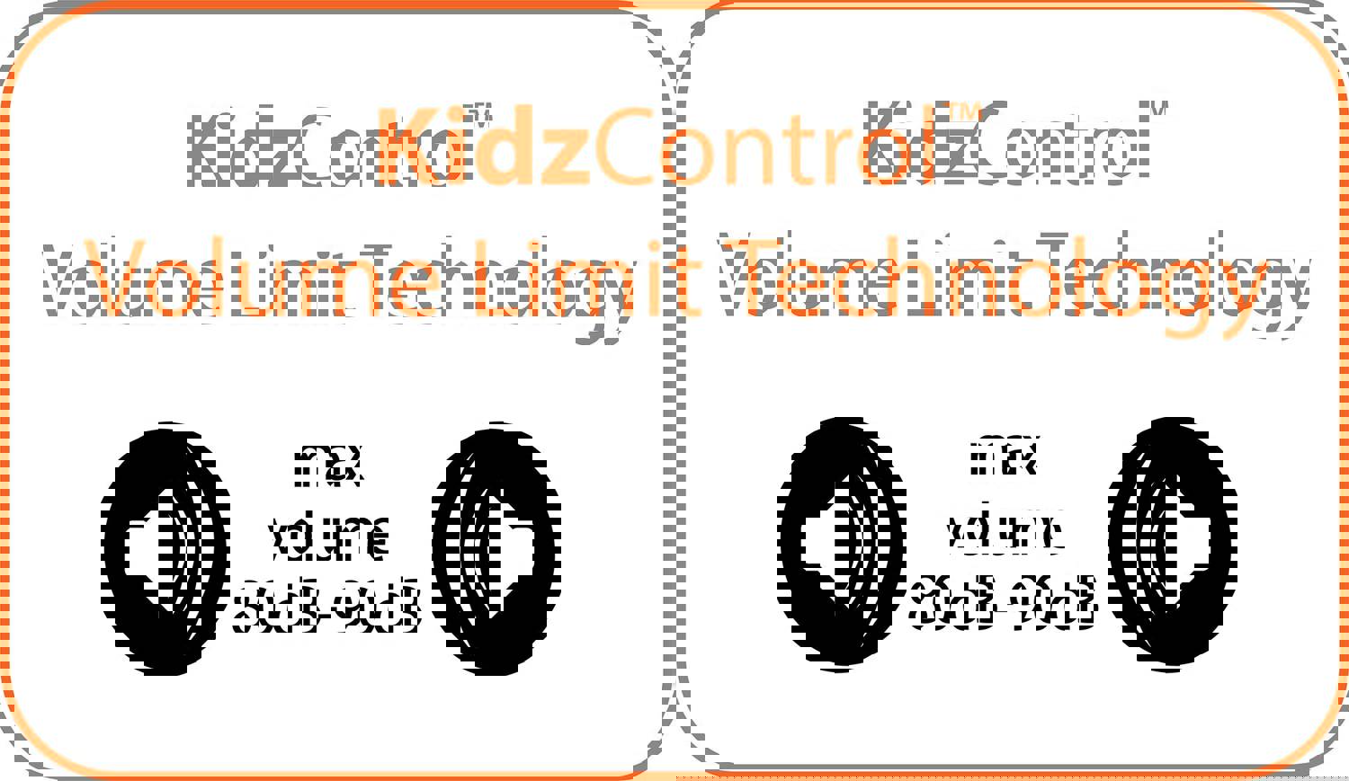 Kidz Gear Fold-Flat Travel Headphones - Pink