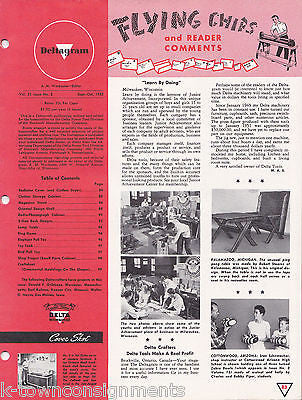 Delta Gram Funky Furniture Vintage Home Decor Magazine 1952