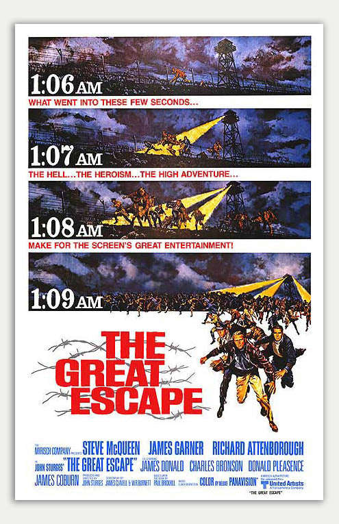 Great Escape - 11 x 17 Movie Poster (1963 Reprint)