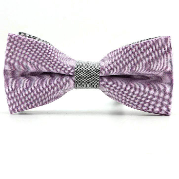 Men's Cotton Bow Tie - Fashionable Tuxedo Accessory