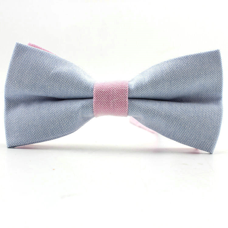 Men's Cotton Bow Tie - Fashionable Tuxedo Accessory