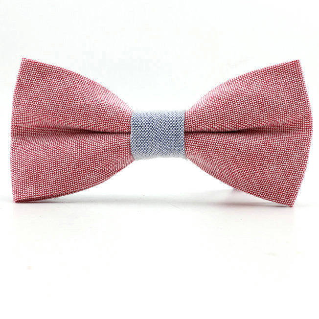 Men's Cotton Bow Tie - Fashionable Tuxedo Accessory