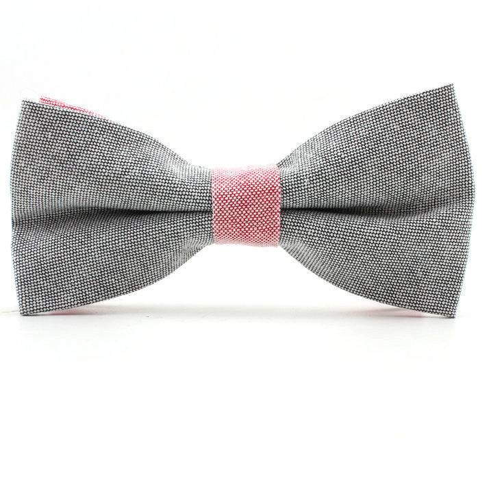 Men's Cotton Bow Tie - Fashionable Tuxedo Accessory
