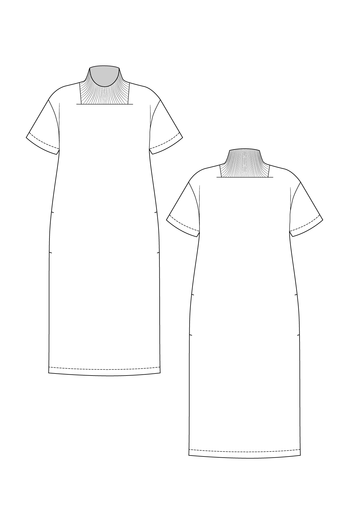 Named Clothing Rauha Tee & Tee Dress PDF Pattern